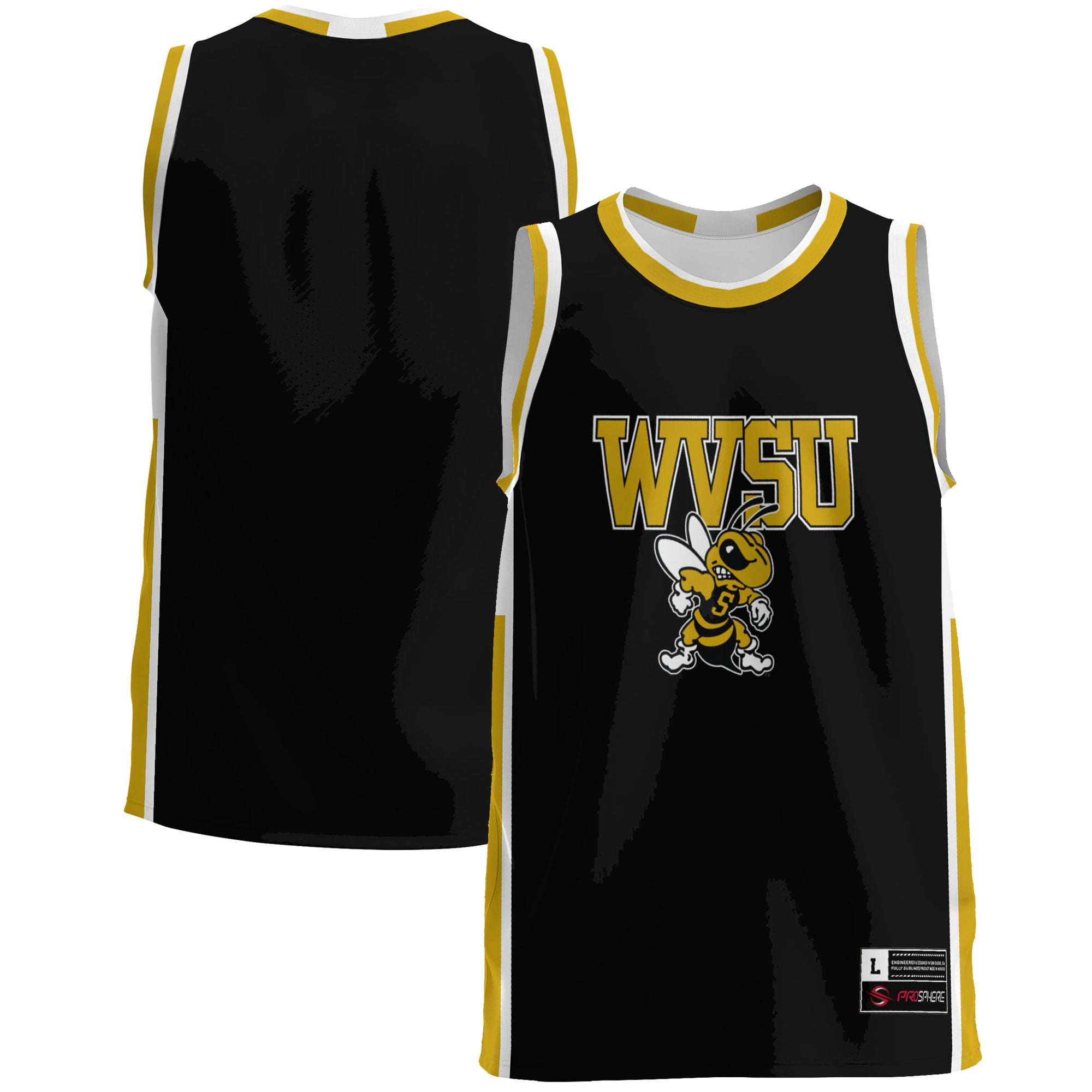 West Virginia State Yellow Jackets Basketball Shirt - Youth