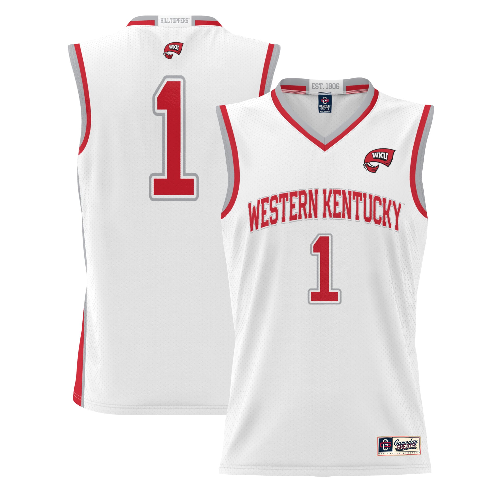 Western Kentucky Hilltoppers #1 Basketball 8 - Women's