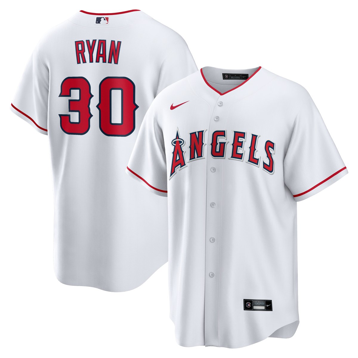 Women's Los Angeles Angels White Player Jersey