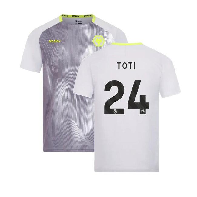 Men's Trainings Wolves 2024/25 Grey Training Jersey