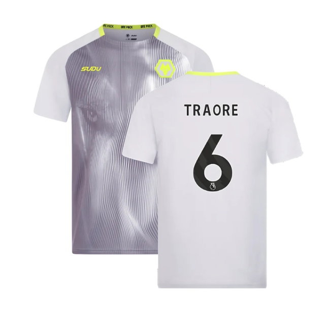 Men's Trainings Wolves 2024/25 Grey Training Jersey