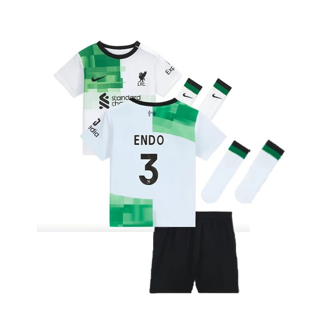 Kids' Liverpool 2023/24 Away Kit