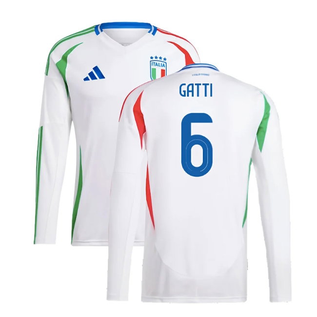Women's Italy 2024/25 Away Long Sleeve Jersey