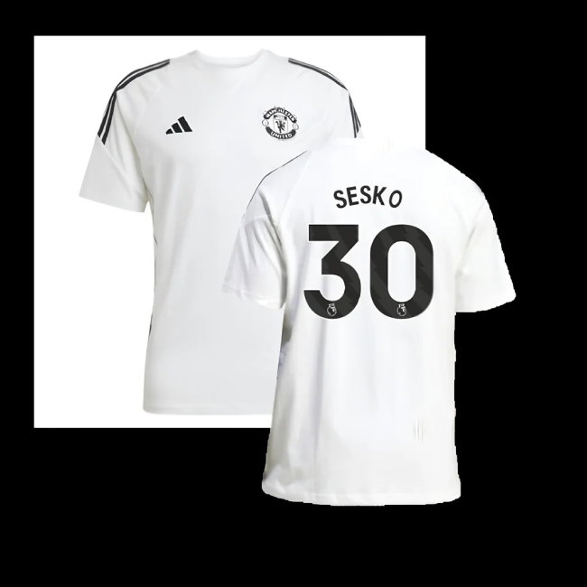 Men's Trainings MAN UTD 2025/26 White Training Tee