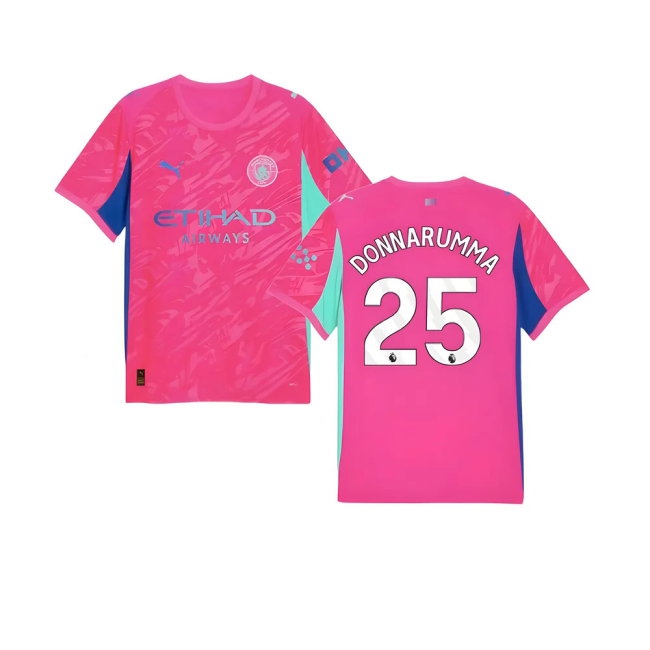 Kids' Man City 2025/26 Pink City Jersey