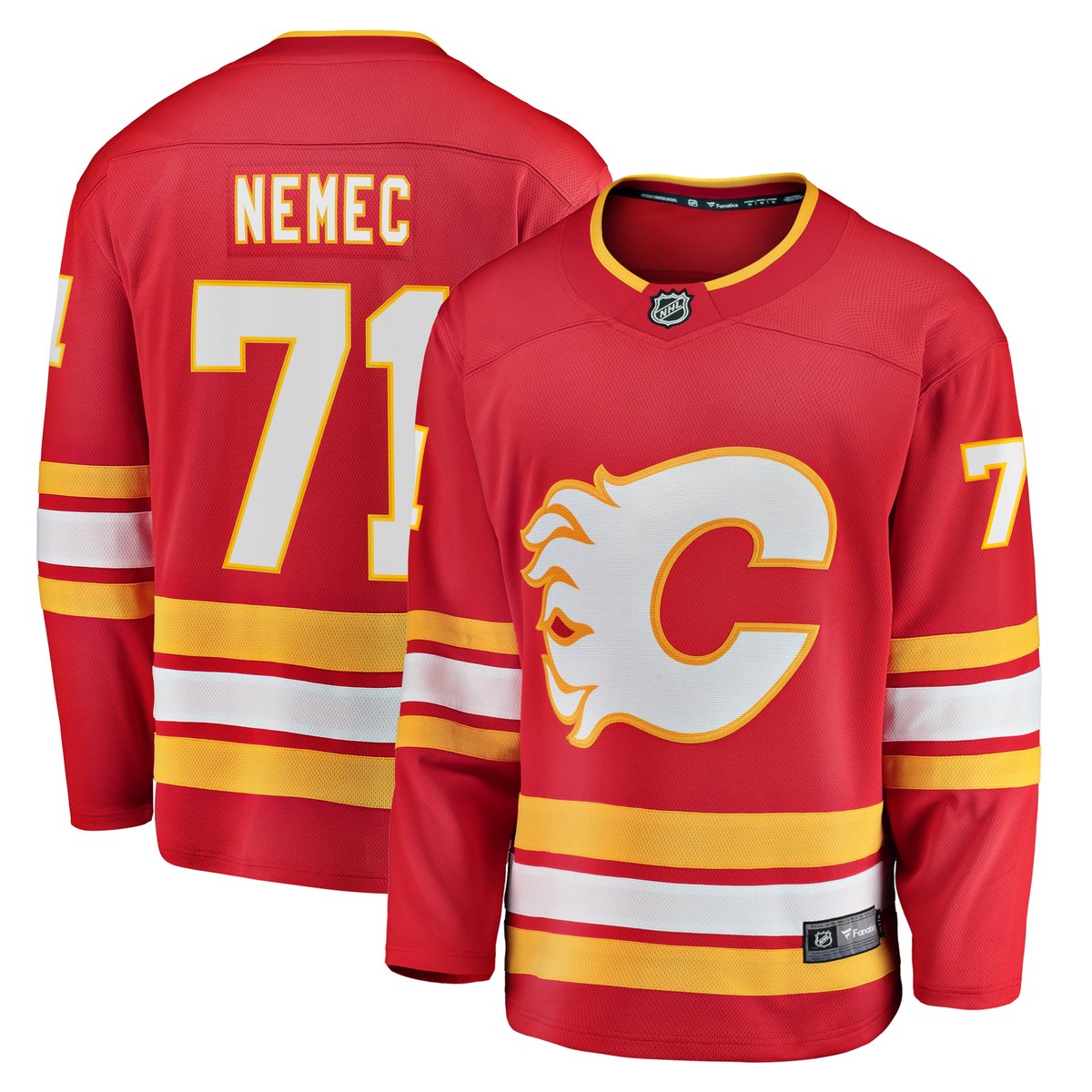 Men's Calgary Flames Red Home Jersey