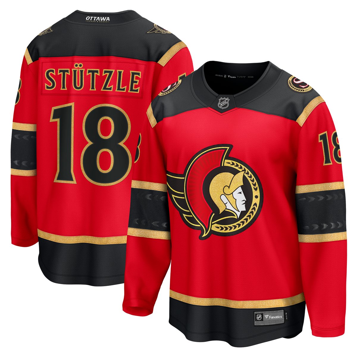 Kids' Ottawa Senators Red Alternate Jersey