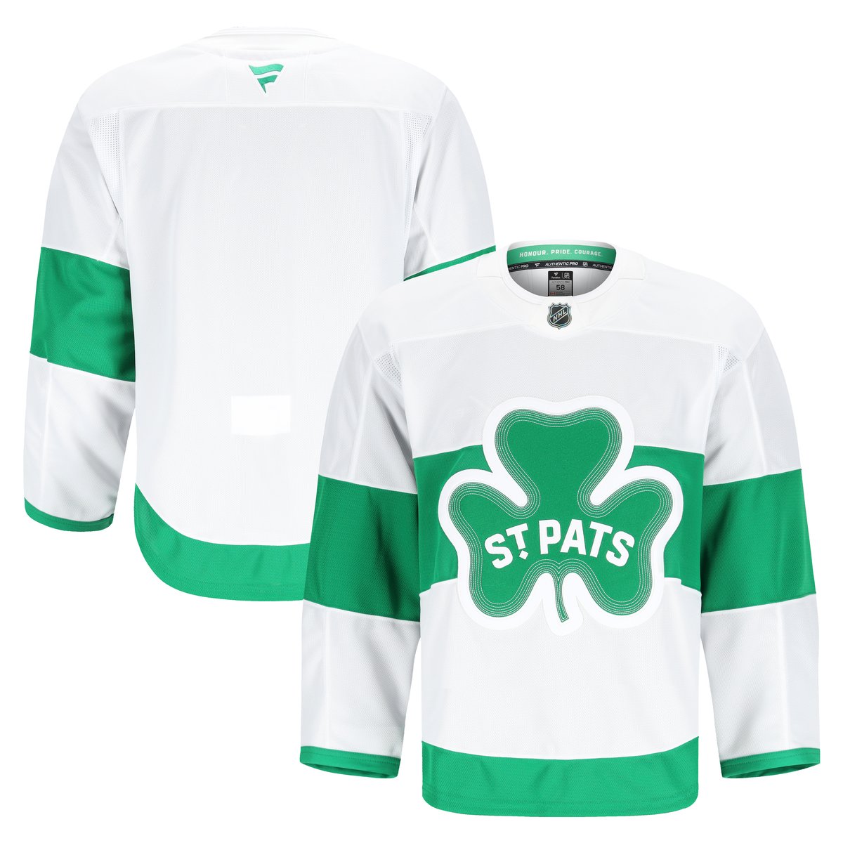 Men's Toronto Maple Leafs White Pro Jersey