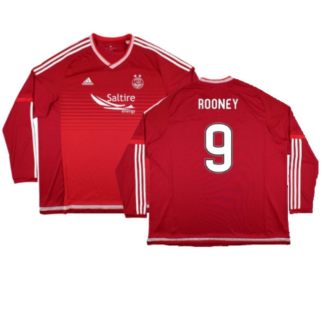 Women's aberdeen 2015/16 Home Long Sleeve Jersey