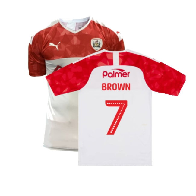 Men's barnsley 2019/20 Brown Third Jersey