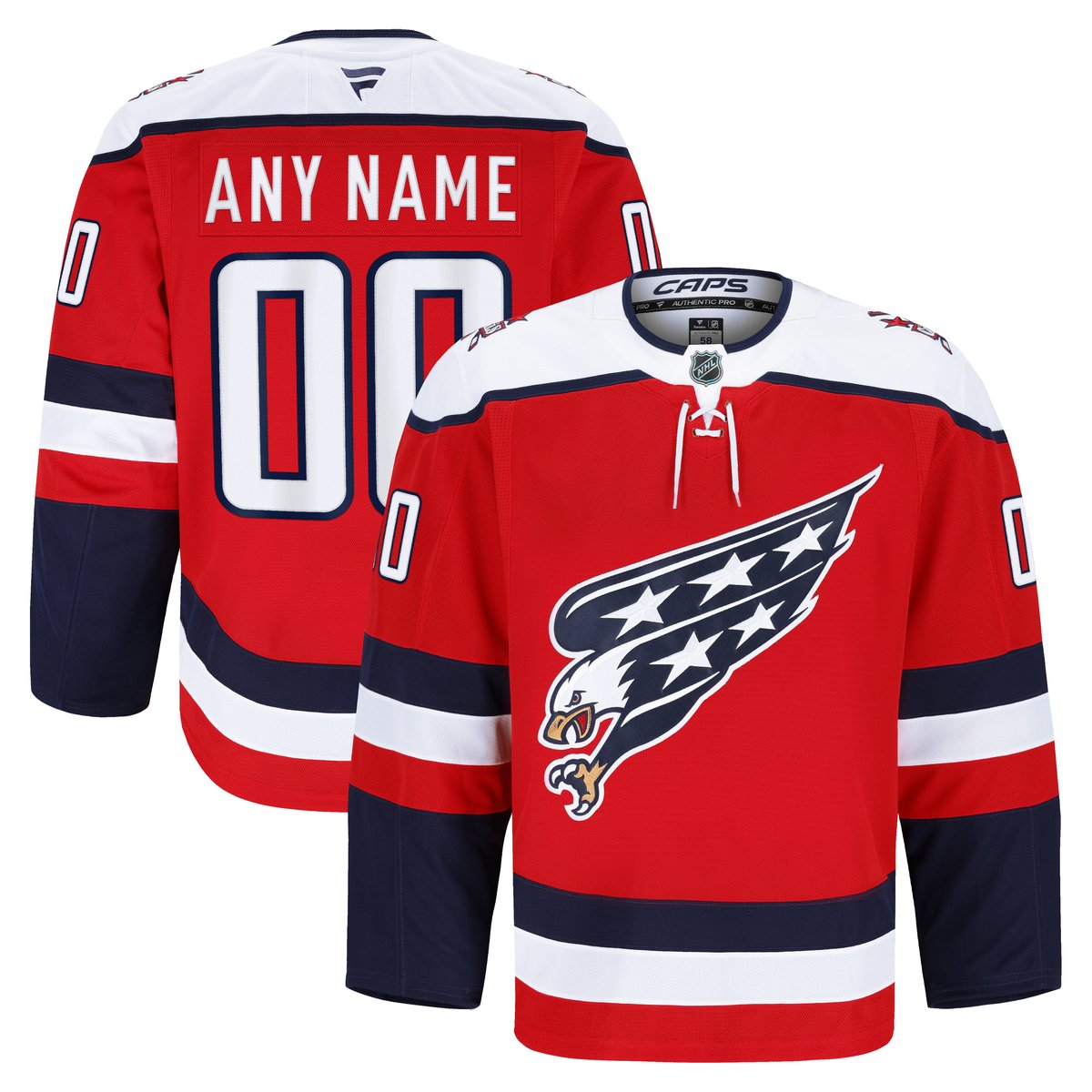 Men's Washington Capitals Red Pro Jersey