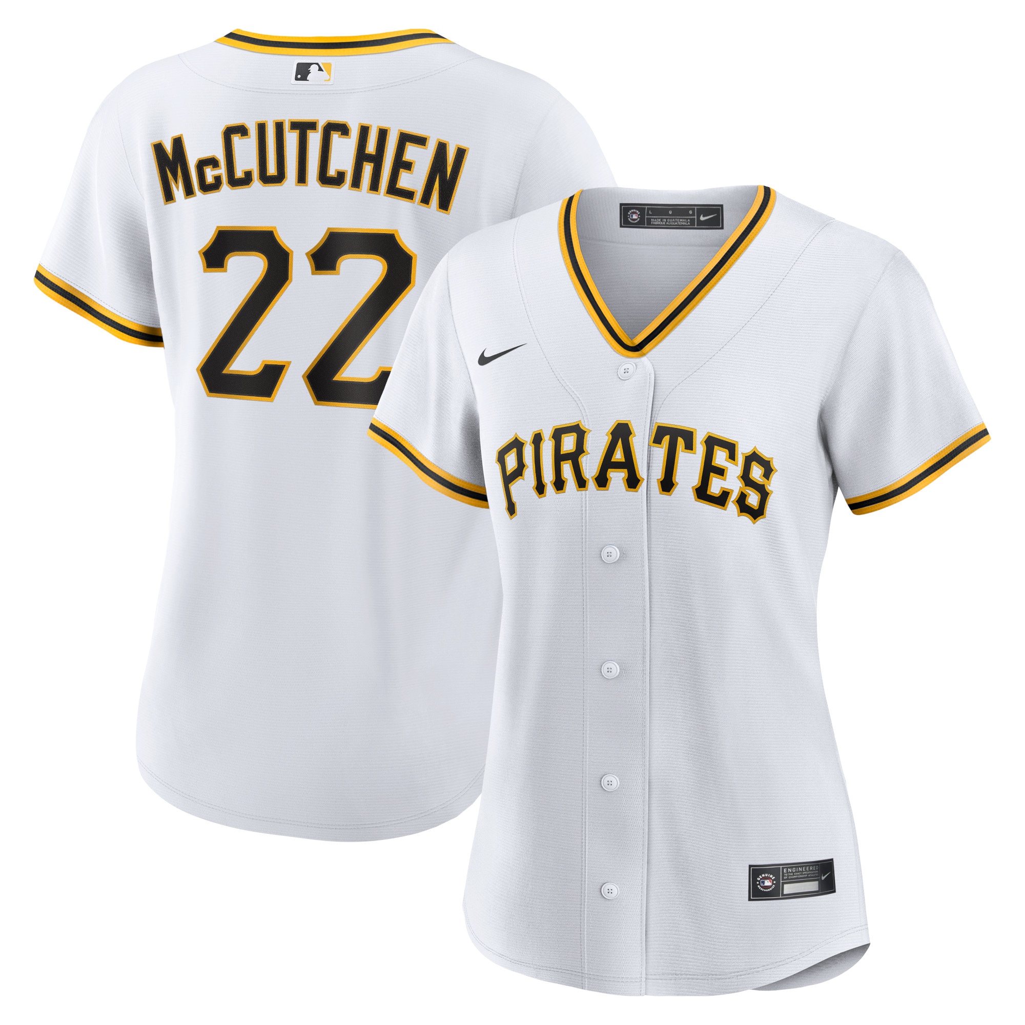 Men's Pittsburgh Pirates White Player Jersey