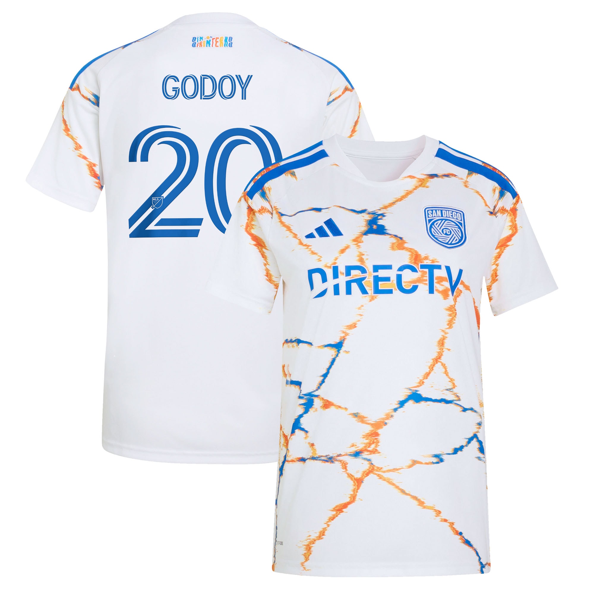 Men's Anibal Godoy San 2026 White Replica Kit
