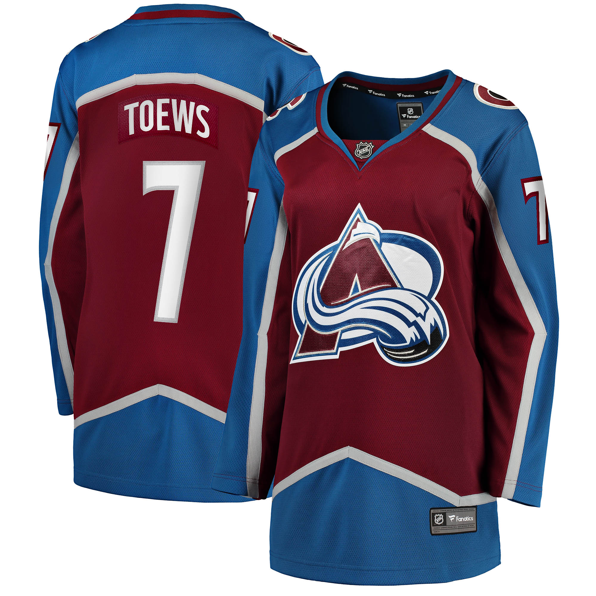 Kids' Colorado Avalanche Burgundy Player Jersey