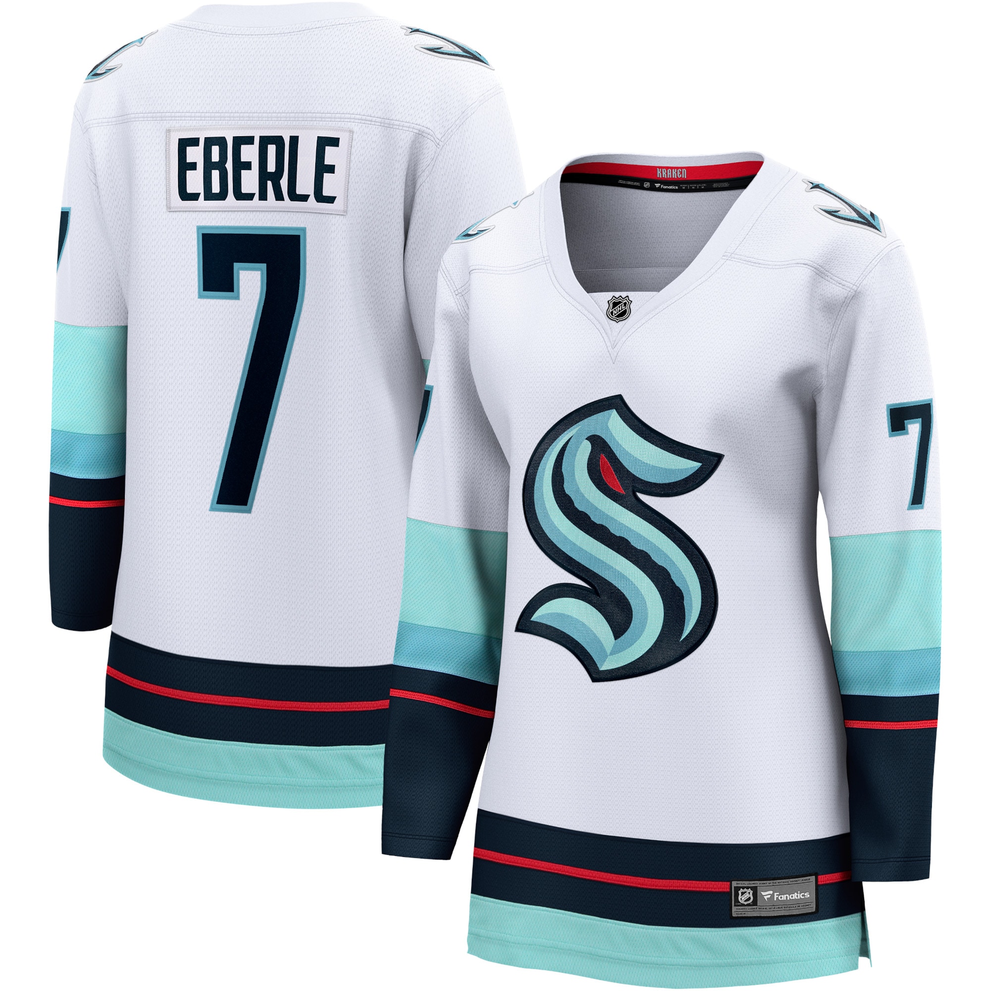 Women's Seattle Kraken White Away Jersey