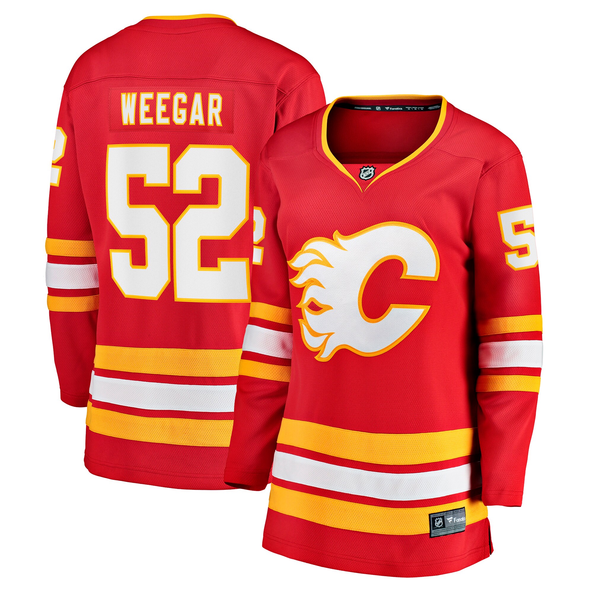 Men's Calgary Flames Red Player Jersey
