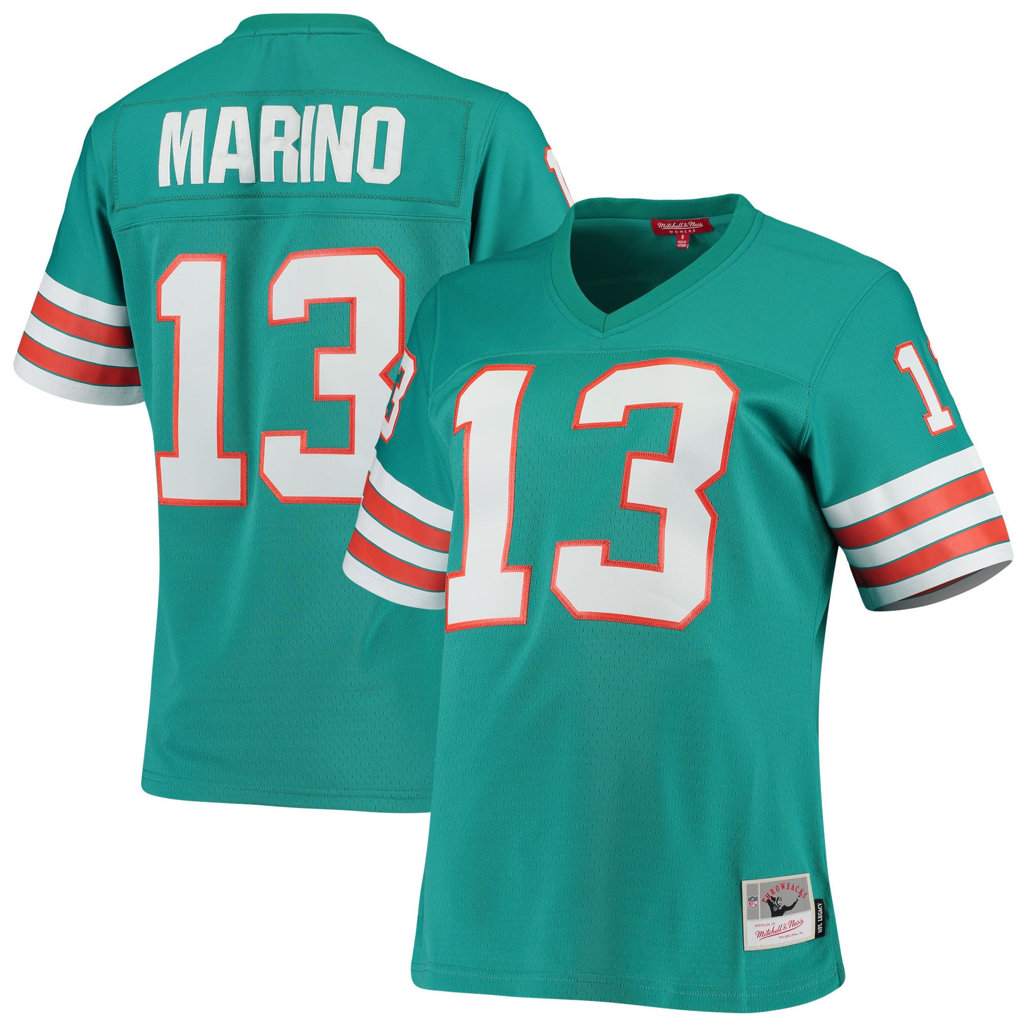 Women's Miami Dolphins Aqua Replica Jersey