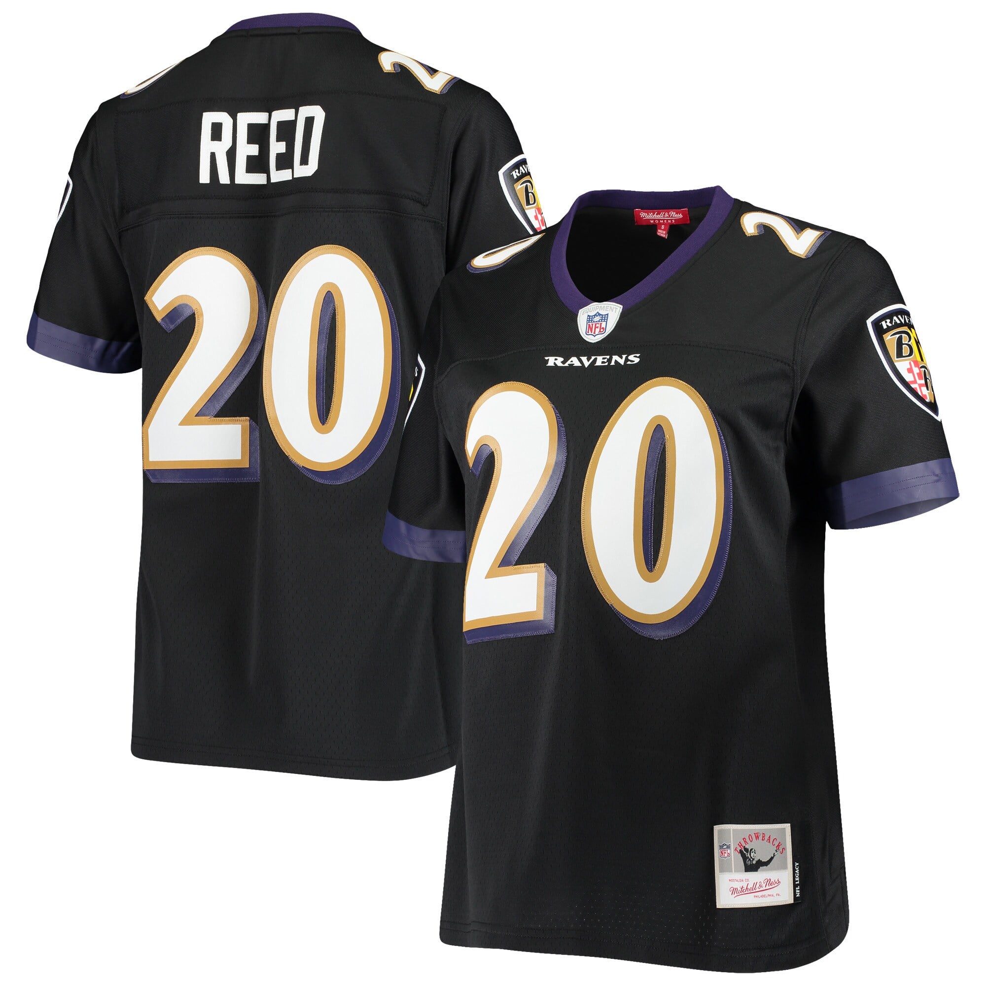 Kids' Baltimore Ravens Black Replica Jersey