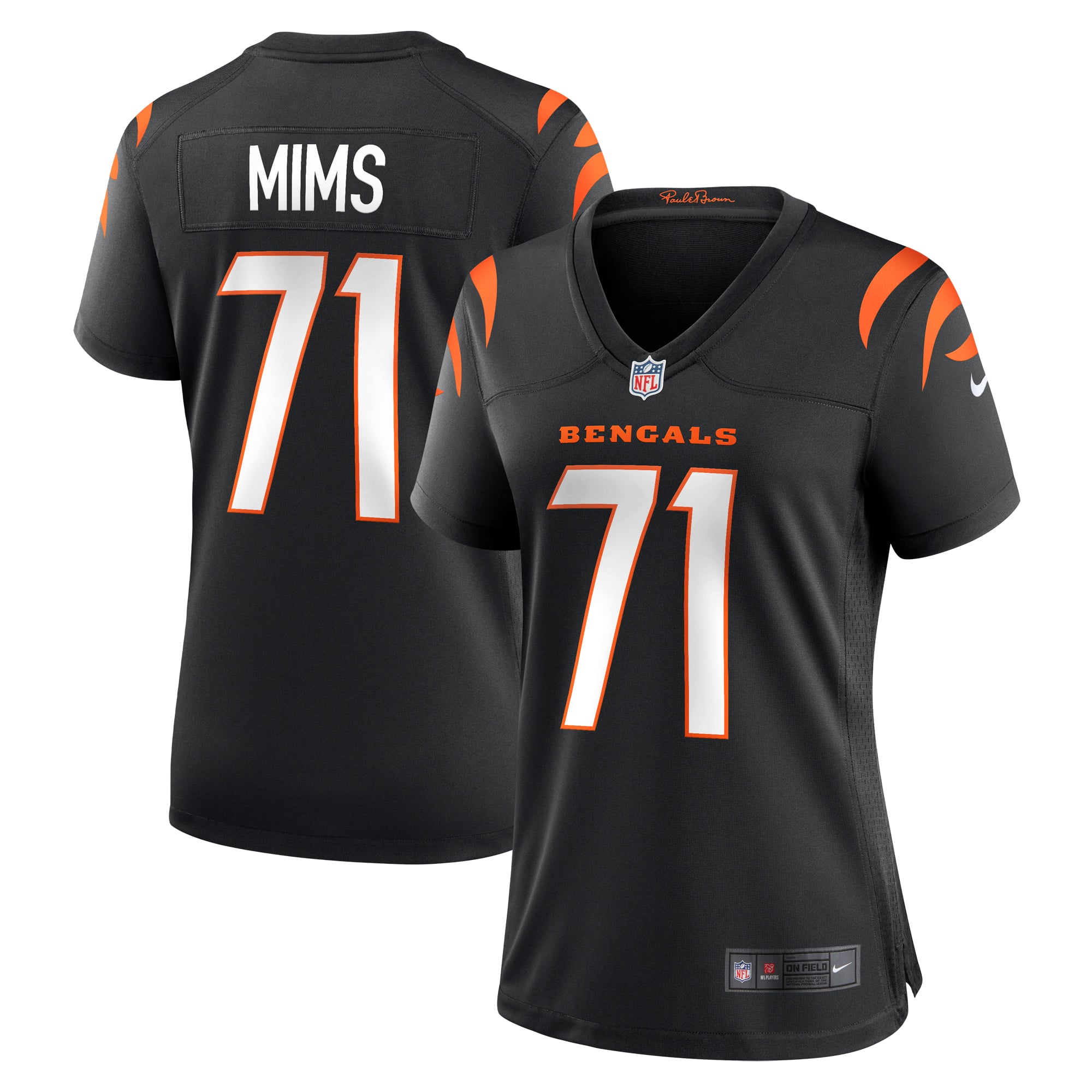 Men's Cincinnati Bengals Black Game Jersey
