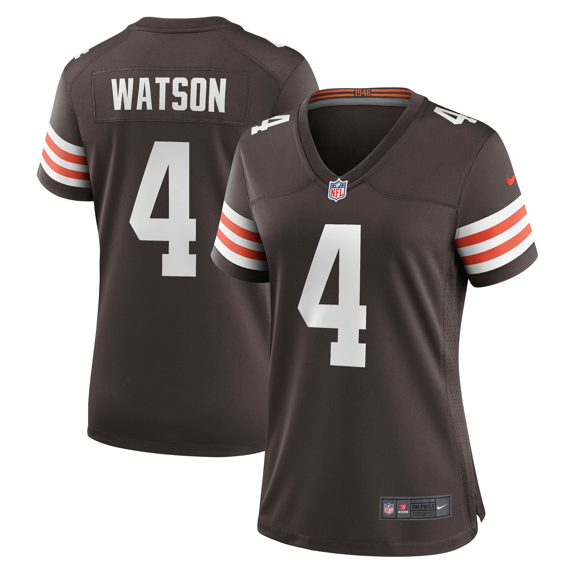 Women's Cleveland Browns Brown Player Jersey