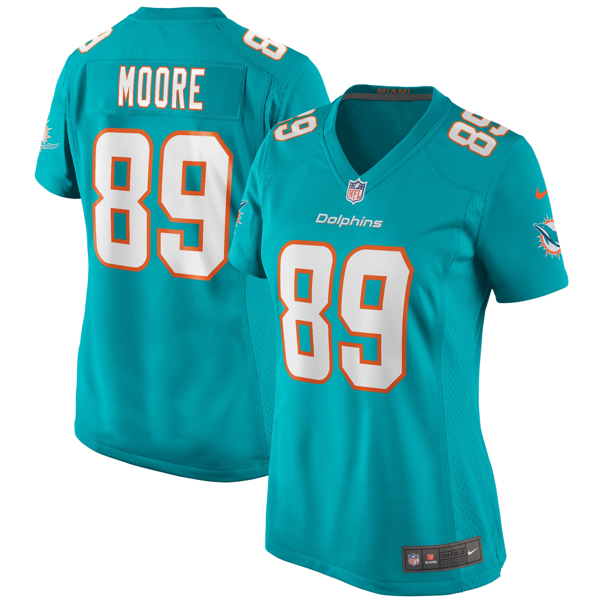 Men's Miami Dolphins Aqua Player Jersey