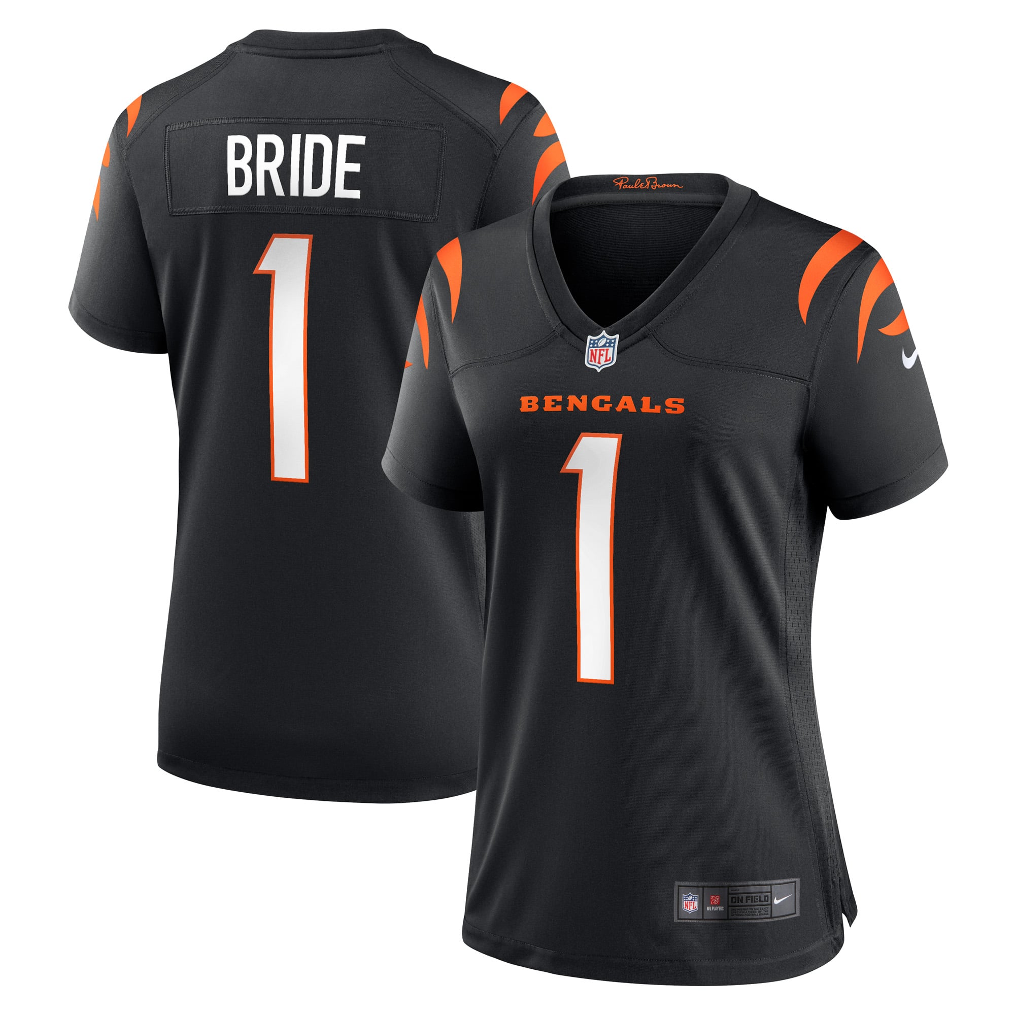 Women's Cincinnati Bengals Black Game Jersey