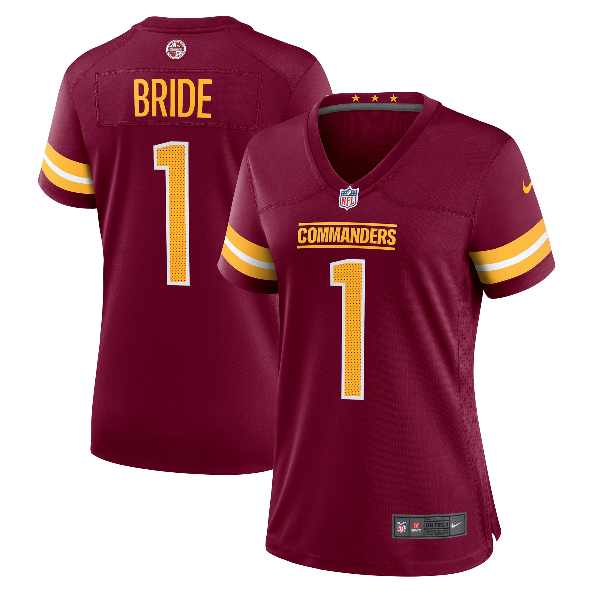 Men's Washington Commanders Burgundy Game Jersey