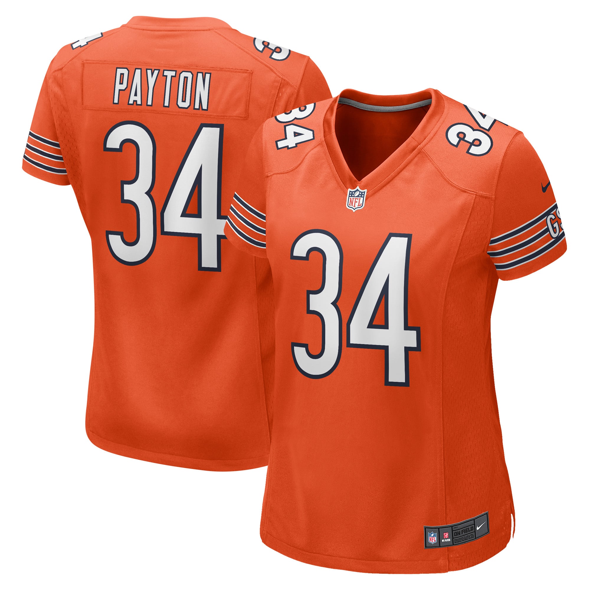 Men's Chicago Bears Orange Player Jersey