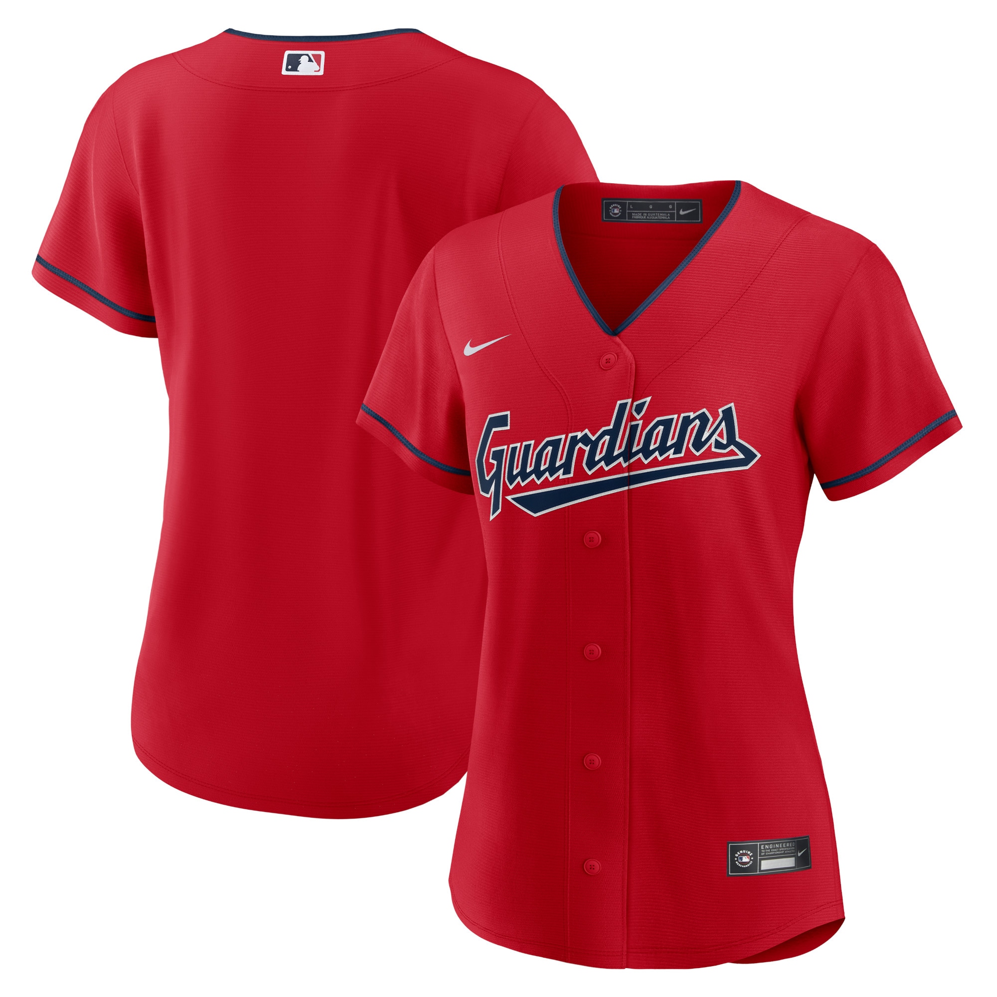 Women's Cleveland Guardians Red Replica Jersey