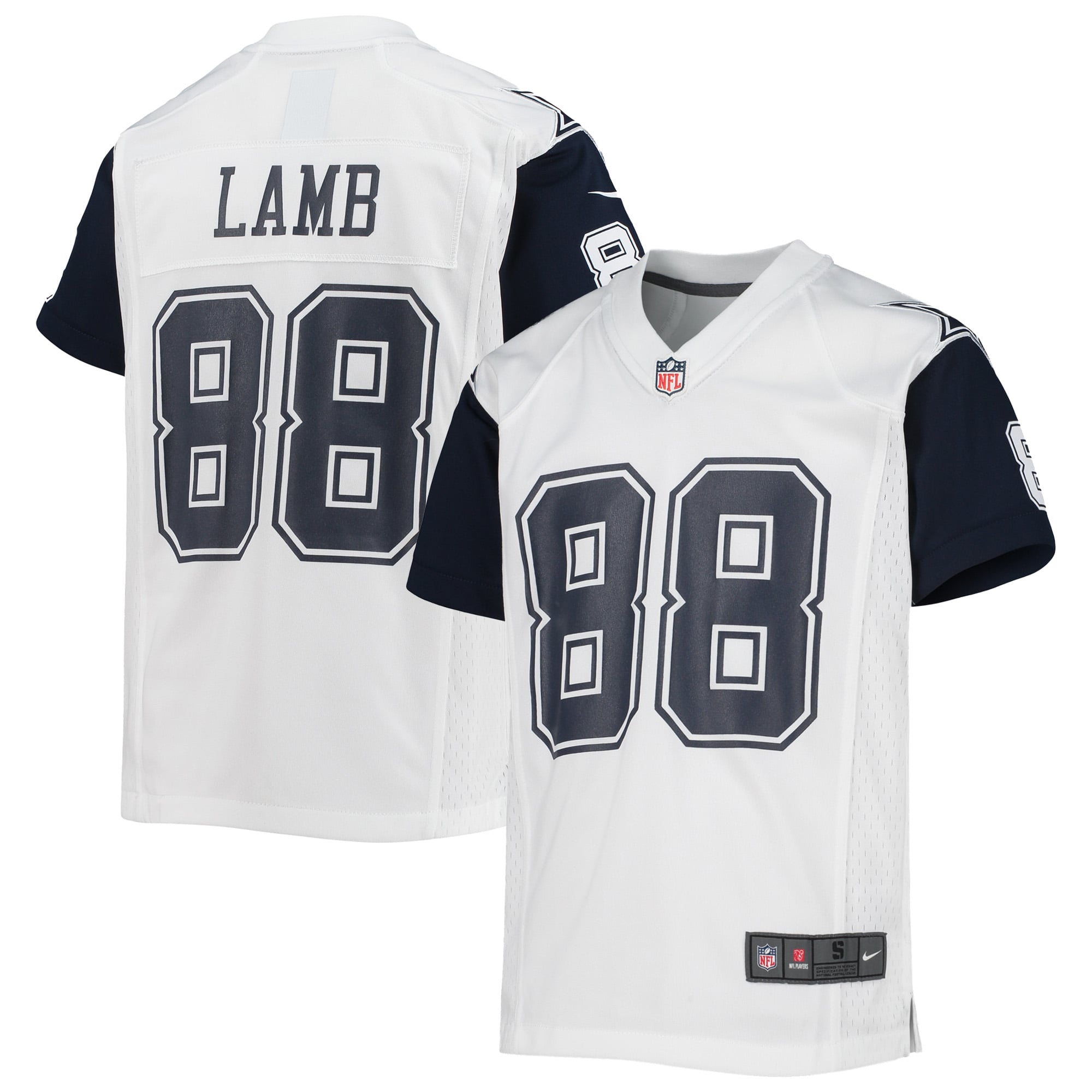 Women's Dallas Cowboys White Game Jersey