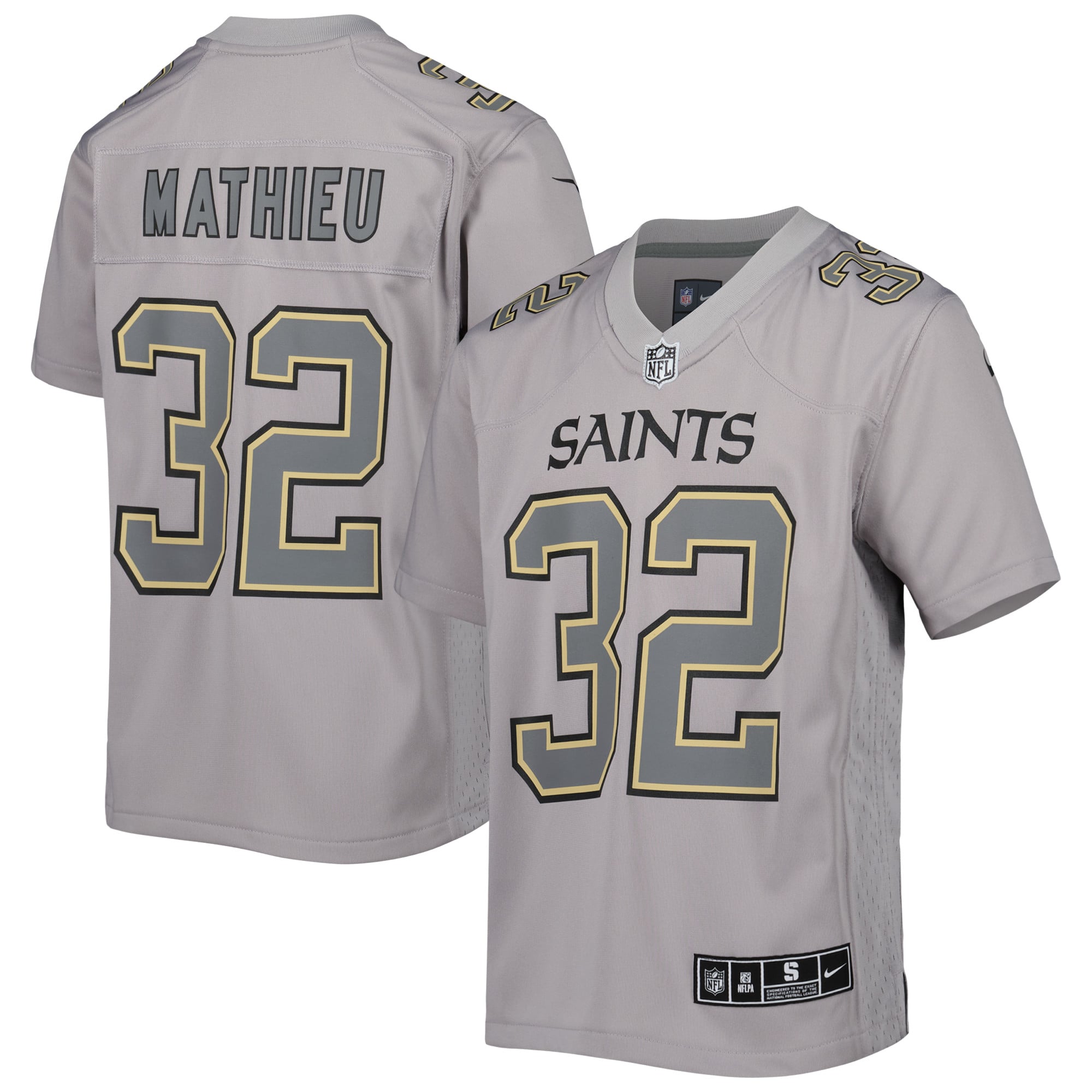 Men's New Orleans Saints Gray Game Jersey