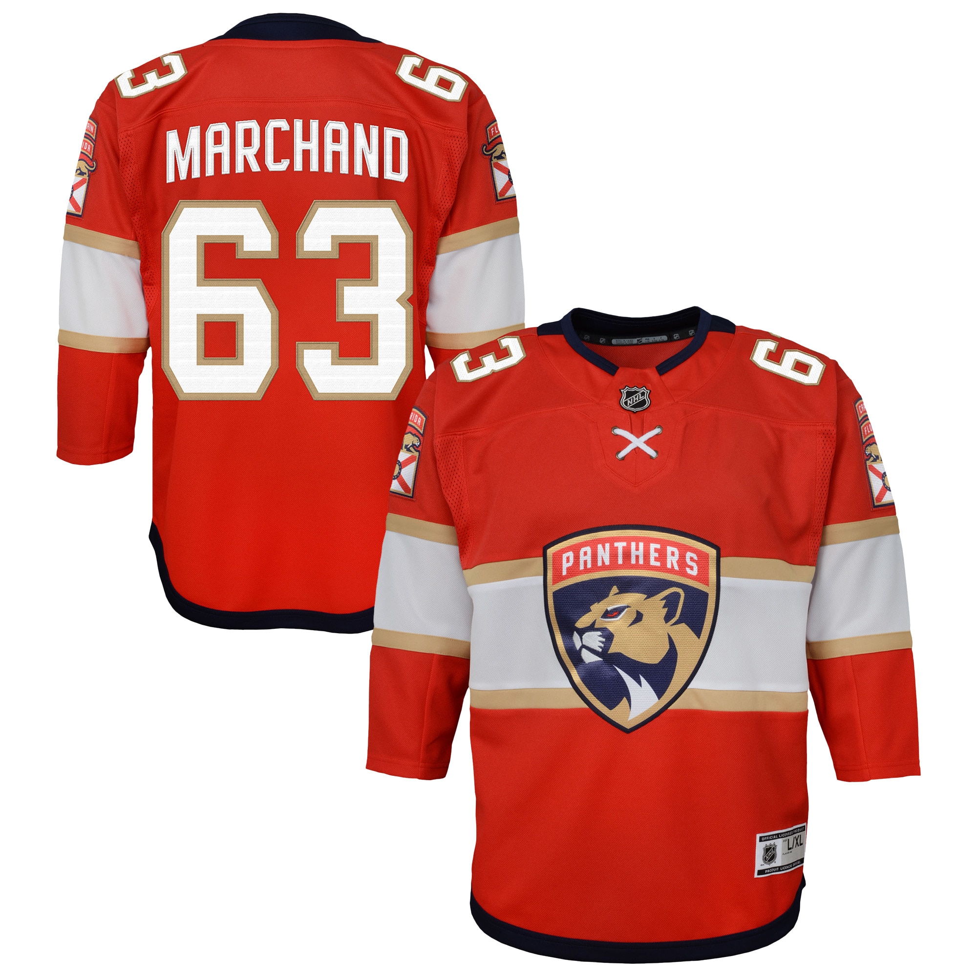 Men's Florida Panthers Red Player Jersey