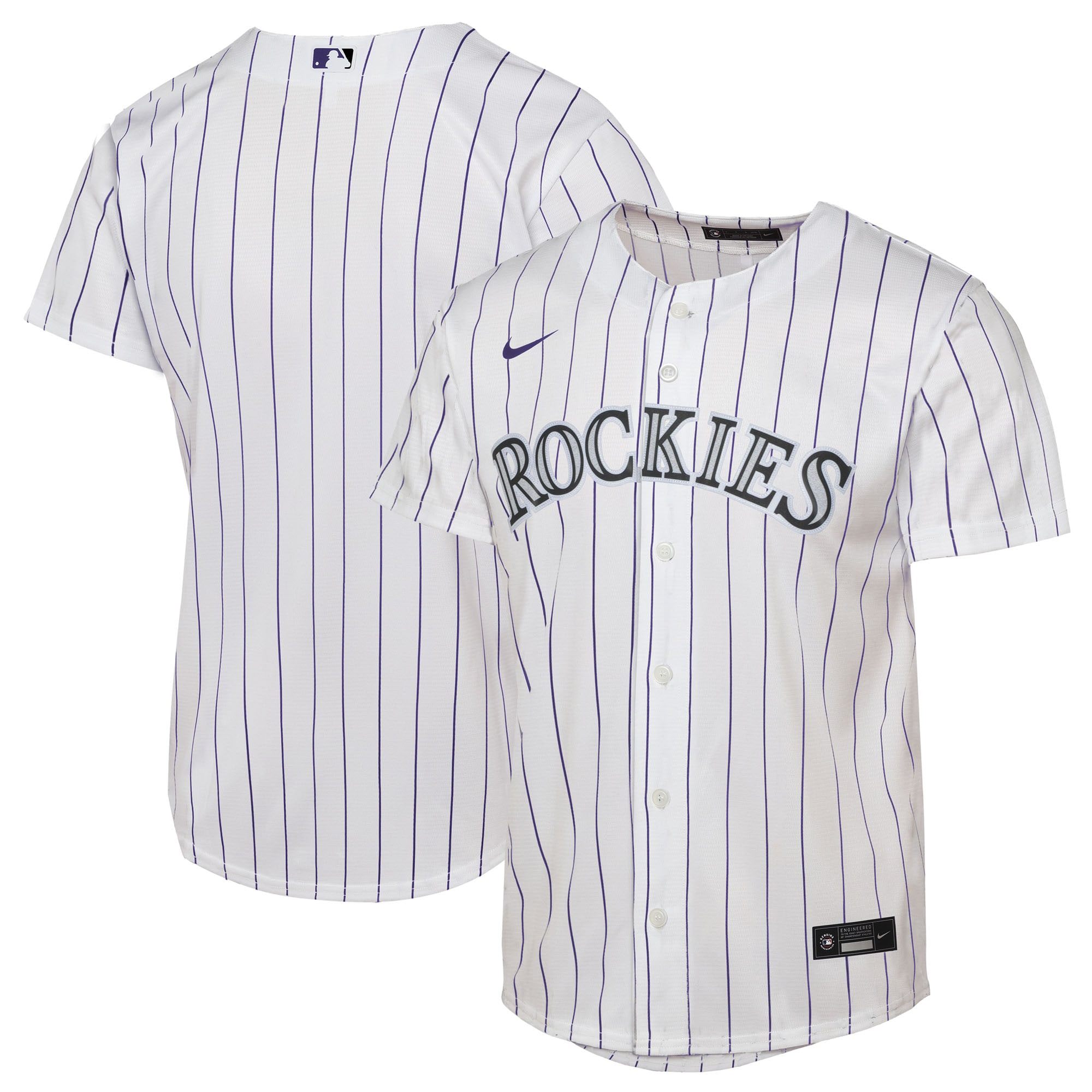 Women's Colorado Rockies White Replica Jersey