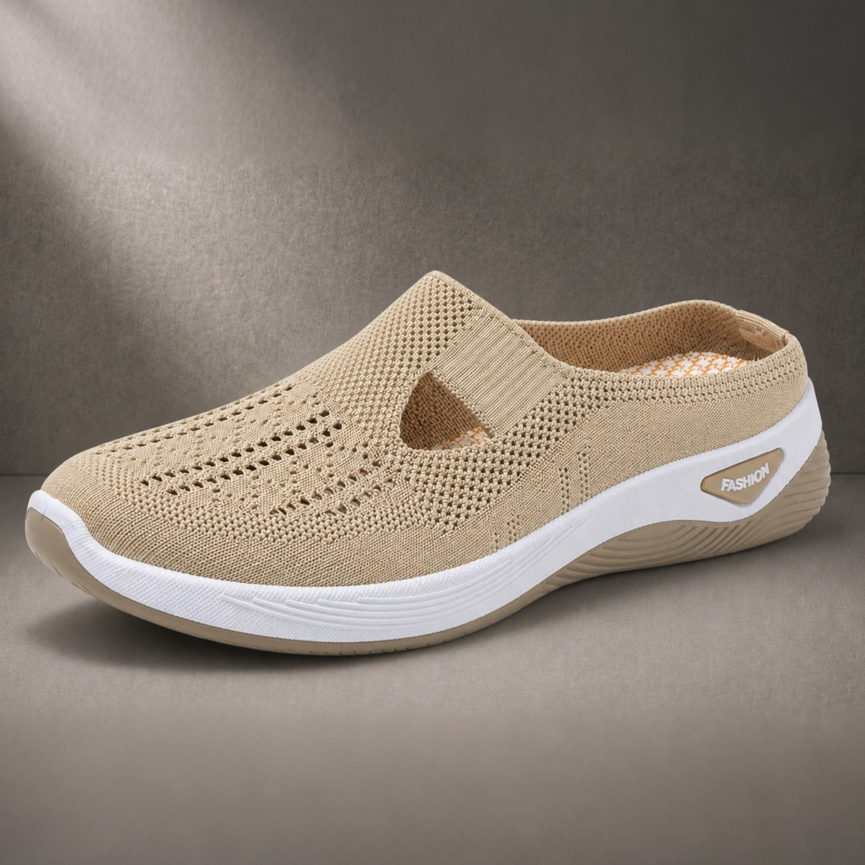 LETZTER TAG 70 % RABATT 🛒Atmungsaktive Strick-Slip-On-Wanderschuhe für Damen
