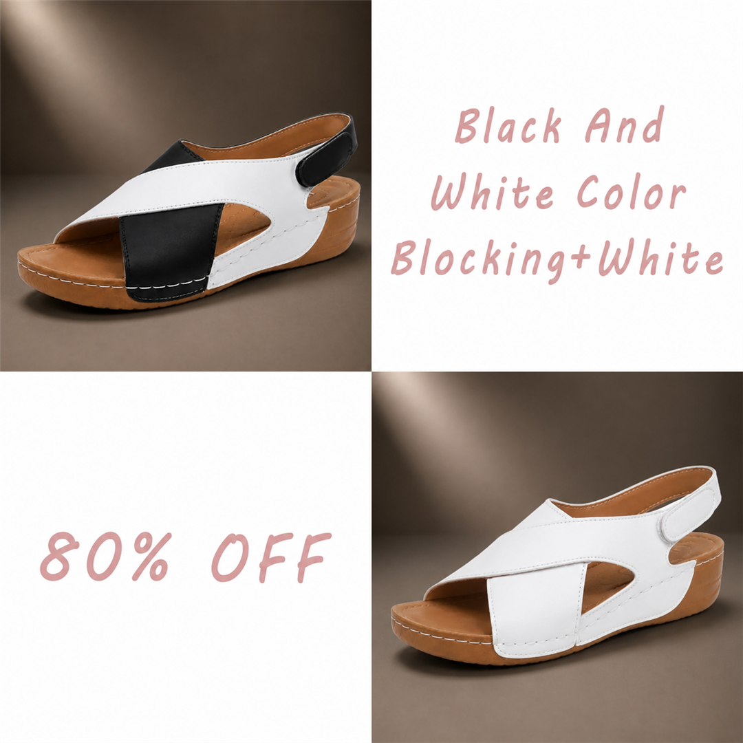 BUY 2 (Black And White Color Blocking+White) 80% OFF