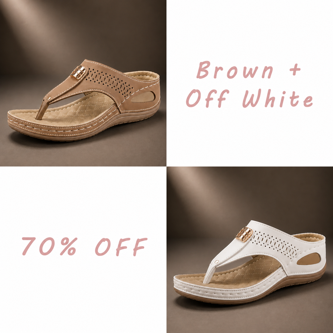 🔥BUY 2 (Brown+Off White) 70% OFF