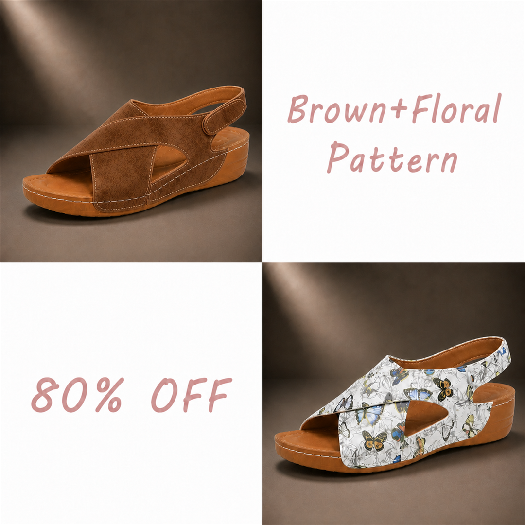 BUY 2 (Brown+Floral Pattern) 80% OFF