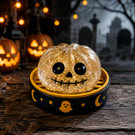 🎃 Halloween Dumpling Squeeze Squishy Toy Blind Boxes