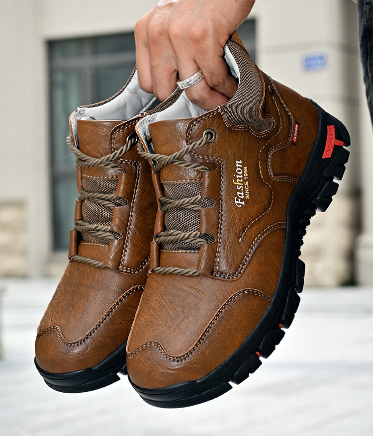 modestylebay – Robuste Herren-Outdoor- und Wanderschuhe – Detail 10