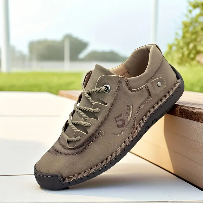 Last day 50% Off❤️ Handcrafted Classic Men's Casual Sneakers, Vintage Orthopedic Ankle Boots