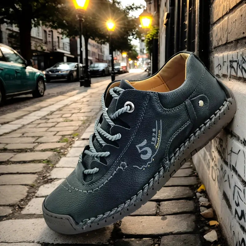 Last day 50% Off❤️ Handcrafted Classic Men's Casual Sneakers, Vintage Orthopedic Ankle Boots