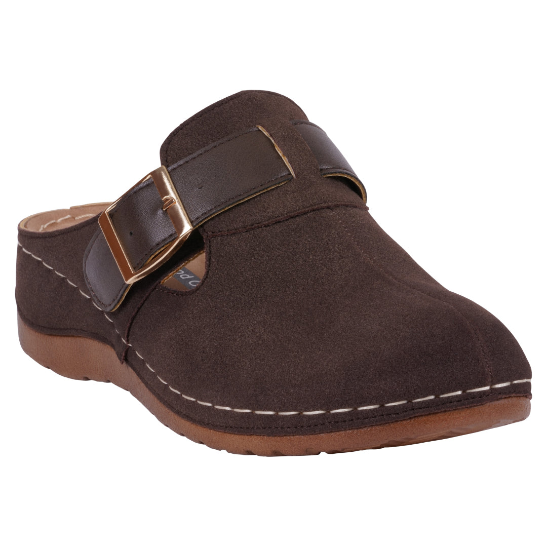 Pippin Women's Pippen Brown Flat - Chic & Comfortable Clogs