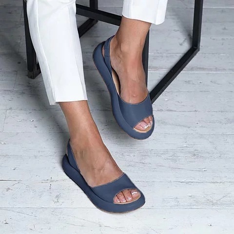 Orthopädische flache Sandalen für Damen