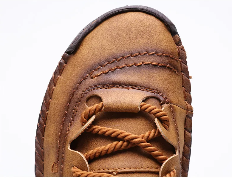 Last day 50% Off❤️ Handcrafted Classic Men's Casual Sneakers, Vintage Orthopedic Ankle Boots