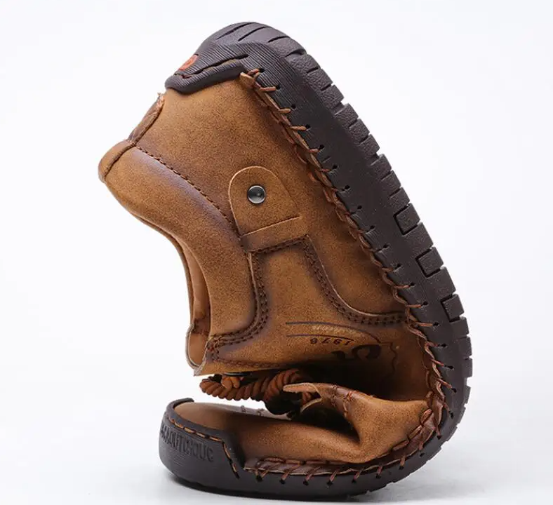 Last day 50% Off❤️ Handcrafted Classic Men's Casual Sneakers, Vintage Orthopedic Ankle Boots