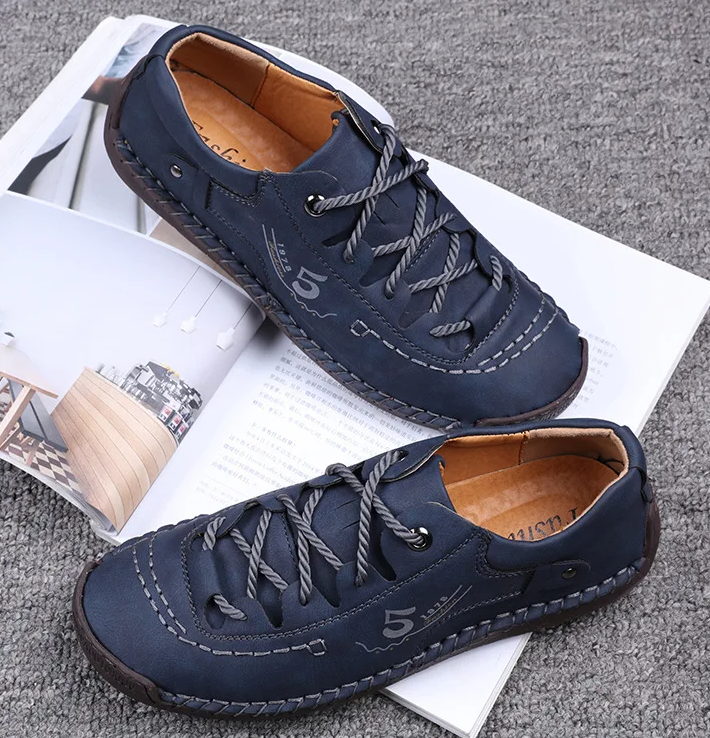 Last day 50% Off❤️ Handcrafted Classic Men's Casual Sneakers, Vintage Orthopedic Ankle Boots