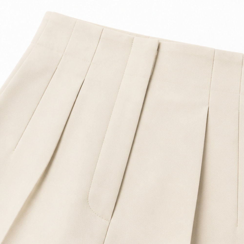 Women's Tailored Pleated Trousers