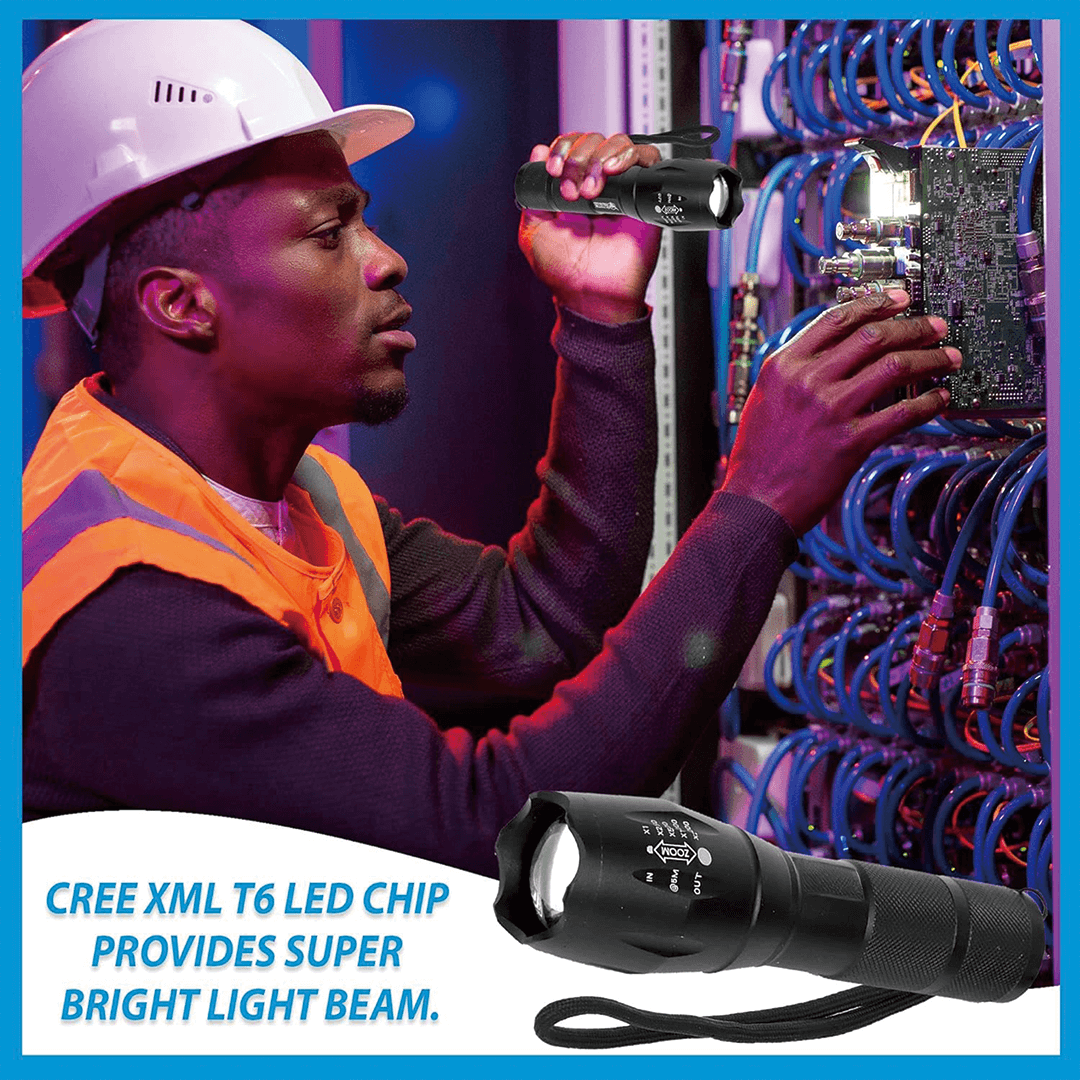 VitalTac tactical flashlight product view