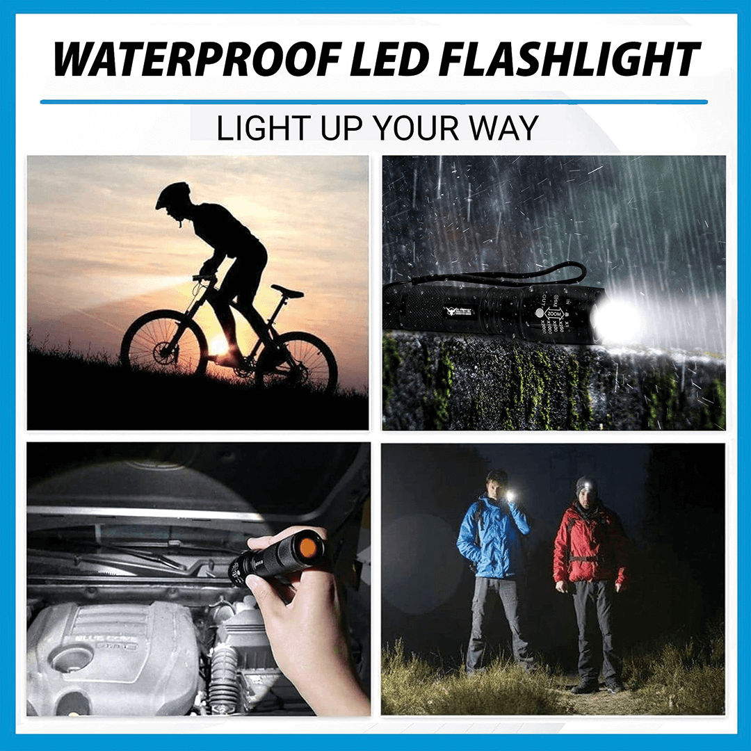 VitalTac tactical flashlight product view