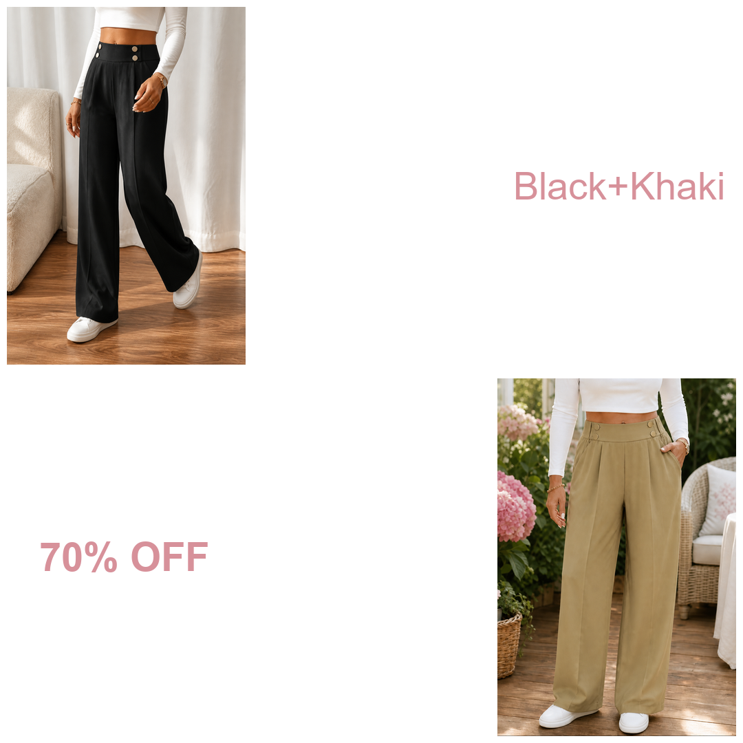🔥BUY 2 (Black+Khaki) 70% OFF